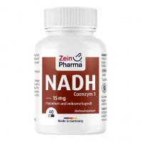 Пищевая добавка с коферментом НАДН NADH MICRO effect Kapseln 15 mg 30 шт Zein Pharma Пищевая добавка с коферментом НАДН NADH MICRO effect Kapseln 15 mg 30 шт Zein Pharma